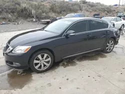 Salvage cars for sale at Reno, NV auction: 2008 Lexus GS 350