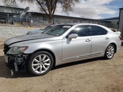 Salvage cars for sale at Albuquerque, NM auction: 2009 Lexus LS 460