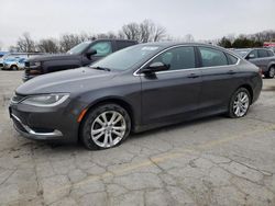 Salvage cars for sale at Rogersville, MO auction: 2016 Chrysler 200 Limited