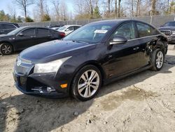 Chevrolet Cruze LTZ salvage cars for sale: 2014 Chevrolet Cruze LTZ