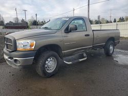 Salvage cars for sale at Portland, OR auction: 2006 Dodge RAM 2500 ST