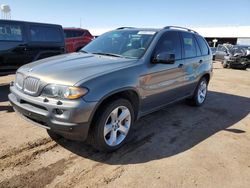 BMW X5 4.4I salvage cars for sale: 2006 BMW X5 4.4I