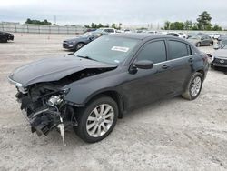 Salvage cars for sale from Copart Houston, TX: 2013 Chrysler 200 Touring