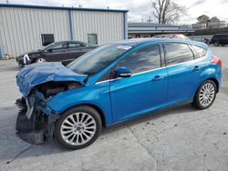 Salvage cars for sale at Tulsa, OK auction: 2012 Ford Focus Titanium