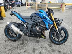 Salvage motorcycles for sale at Van Nuys, CA auction: 2022 Suzuki GSX-S750 M