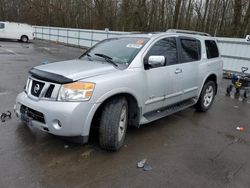 Nissan salvage cars for sale: 2008 Nissan Armada SE