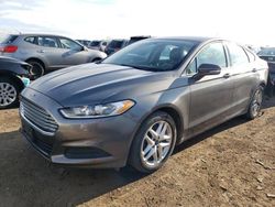 Salvage cars for sale from Copart Elgin, IL: 2013 Ford Fusion SE