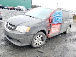 Salvage cars for sale from Copart Montreal Est, QC: 2018 Dodge Grand Caravan SE