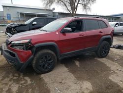 Jeep Cherokee salvage cars for sale: 2016 Jeep Cherokee Trailhawk