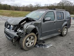 Salvage cars for sale at Cartersville, GA auction: 2005 Nissan Pathfinder LE