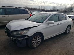 Salvage cars for sale from Copart Hillsborough, NJ: 2014 Honda Accord EXL