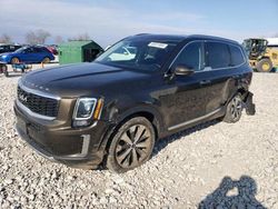 Salvage cars for sale at West Warren, MA auction: 2022 KIA Telluride S