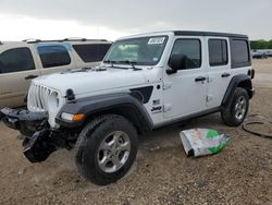 Salvage cars for sale from Copart San Antonio, TX: 2021 Jeep Wrangler Unlimited Sport