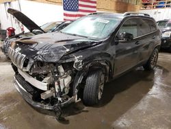 Salvage cars for sale at Anchorage, AK auction: 2019 Jeep Cherokee Latitude Plus