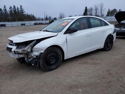 Chevrolet salvage cars for sale: 2012 Chevrolet Cruze LS