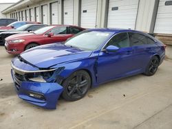 Salvage cars for sale at Louisville, KY auction: 2019 Honda Accord Sport