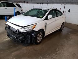 Salvage cars for sale at Candia, NH auction: 2017 Hyundai Accent SE