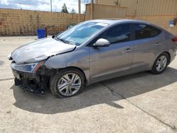 Carros salvage a la venta en subasta: 2020 Hyundai Elantra SEL