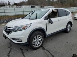 Salvage cars for sale at Assonet, MA auction: 2016 Honda CR-V EX