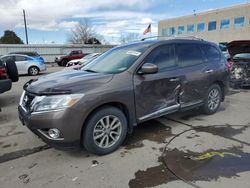 Salvage cars for sale at Littleton, CO auction: 2016 Nissan Pathfinder S