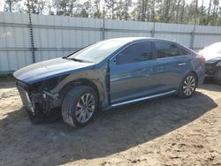 Salvage cars for sale at Harleyville, SC auction: 2016 Hyundai Sonata Sport