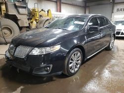 Lincoln MKS salvage cars for sale: 2012 Lincoln MKS