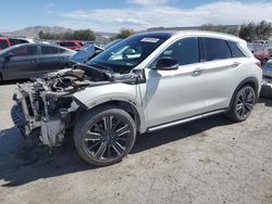 Salvage cars for sale from Copart Las Vegas, NV: 2022 Infiniti QX50 Luxe