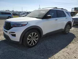 Ford Explorer st salvage cars for sale: 2021 Ford Explorer ST