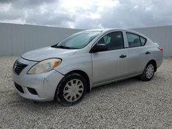 Vehiculos salvage en venta de Copart Arcadia, FL: 2013 Nissan Versa S