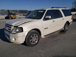 Ford Expedition salvage cars for sale: 2007 Ford Expedition EL Limited