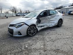 Vehiculos salvage en venta de Copart West Mifflin, PA: 2016 Toyota Corolla L