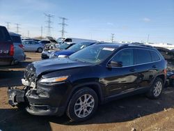 Jeep salvage cars for sale: 2017 Jeep Cherokee Latitude