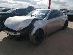 Salvage cars for sale from Copart Grand Prairie, TX: 2004 Infiniti G35