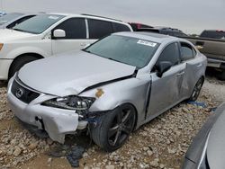 2012 Lexus IS 250 en venta en Grand Prairie, TX