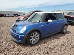 Salvage cars for sale from Copart Phoenix, AZ: 2006 Mini Cooper S