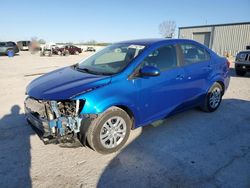 Salvage cars for sale at Kansas City, KS auction: 2017 Chevrolet Sonic LS