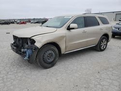 Salvage cars for sale from Copart Kansas City, KS: 2015 Dodge Durango Limited