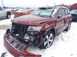 Salvage cars for sale from Copart Anchorage, AK: 2014 Jeep Grand Cherokee Limited