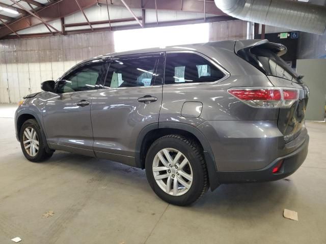 2015 Toyota Highlander LE