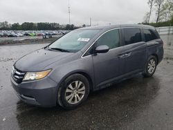 Salvage cars for sale at Dunn, NC auction: 2014 Honda Odyssey EX