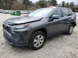 Salvage cars for sale at Mendon, MA auction: 2020 Toyota Rav4 LE