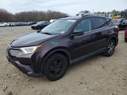 Salvage cars for sale at Windsor, NJ auction: 2017 Toyota Rav4 LE