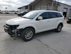 Salvage cars for sale from Copart Corpus Christi, TX: 2017 Dodge Journey SXT