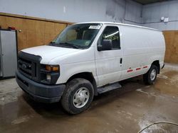 Salvage trucks for sale at Kincheloe, MI auction: 2013 Ford Econoline E350 Super Duty Van