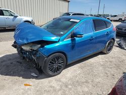 Salvage cars for sale from Copart Temple, TX: 2015 Ford Focus Titanium