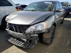 Salvage cars for sale from Copart Martinez, CA: 2015 Nissan Sentra S