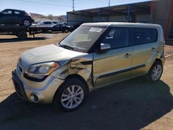 Salvage cars for sale at Colorado Springs, CO auction: 2012 KIA Soul +