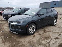 Salvage cars for sale at Woodhaven, MI auction: 2020 Chevrolet Blazer 2LT