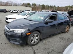 Salvage cars for sale at Exeter, RI auction: 2018 Honda Civic LX