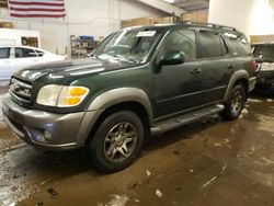 Salvage cars for sale at Ham Lake, MN auction: 2004 Toyota Sequoia SR5